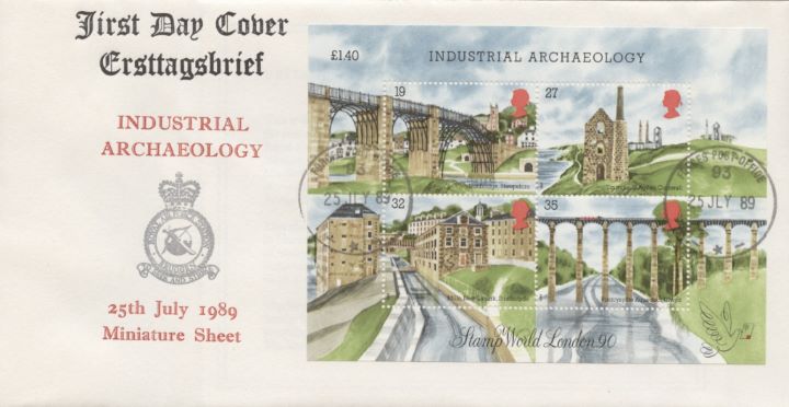 Industrial Archaeology: Miniature Sheet, RAF Bruggen Crest
